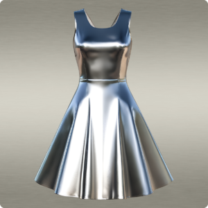 Mais elegante em um vestido